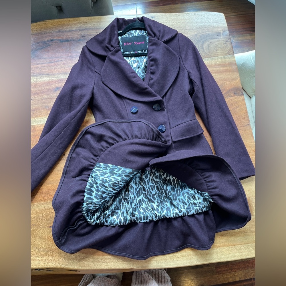 “Vintage”  Betsy Johnson Swing Coat.  Stunning